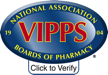 VIPPS Logo with Click to Verify
